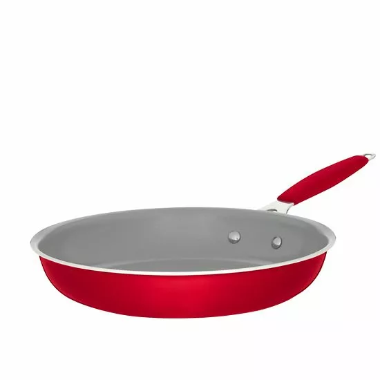 Food Network™ 10-pc. Nonstick Ceramic Cookware Set Red - Image 2