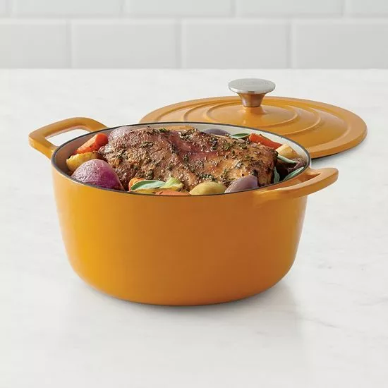 Food Network™ 5-qt. Enameled Cast-Iron Dutch Oven Turquoise - Image 2