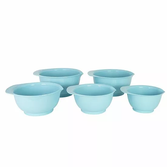 Food Network™ 5-pc. Aqua Mixing Bowl Set