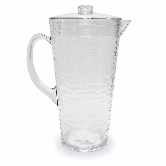 Food Network™ Clear Textured Acrylic Pitcher With Lid