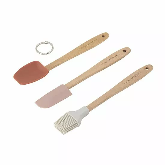 Food Network™ 3-pc. Mini Tool Set Brown - Image 3