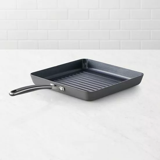 Food Network™ Hard Anodized 10-in. Square Grill Pan - Image 3
