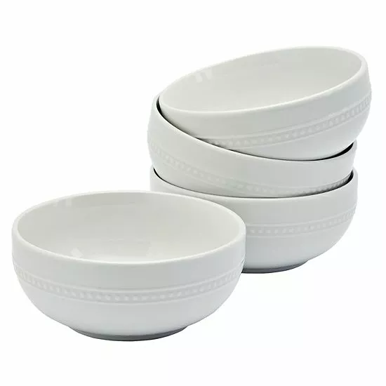 Food Network™ 4-pc. Beaded Cereal Bowl Set