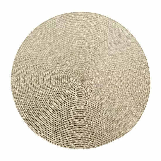 Food Network™ Solid Round Placemat Orange - Image 4