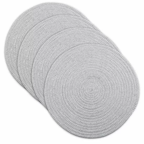 Food Network™ Braided Gray Placemat 4-pk.