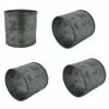 Food Network™ Galvanized Metal Napkin Ring 4-pk.