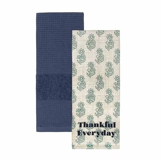 Food Network™ Thankful Every Day Kitchen Towel 2-pk.