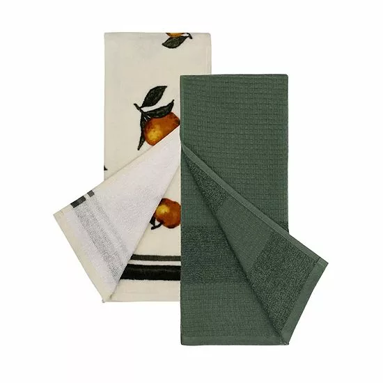 Food Network™ Pear Oil Painting Kitchen Towel 2-pk. - Image 2