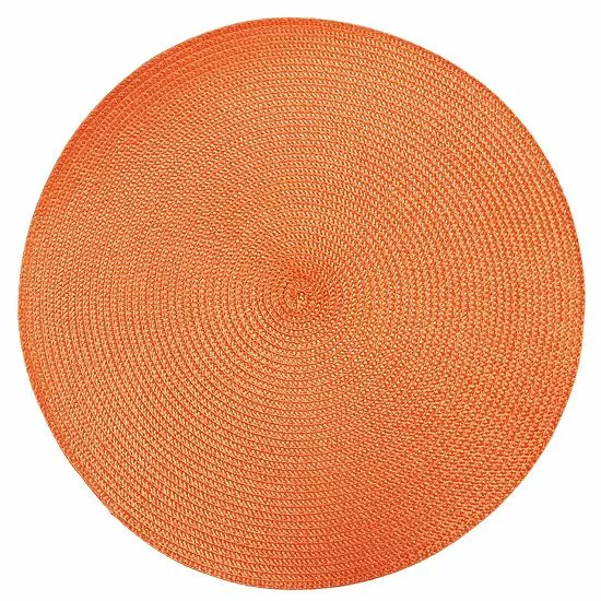 Food Network™ Solid Round Placemat Orange - Image 16