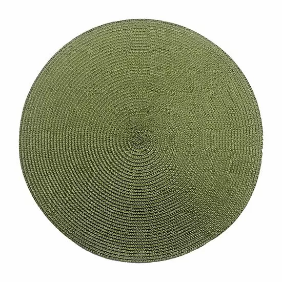 Food Network™ Solid Round Placemat Orange - Image 20