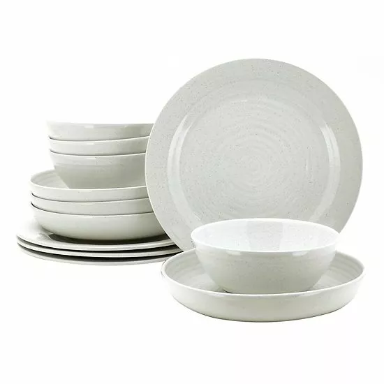 Food Network™ Farmstead 12-pc. Dinnerware Set Bright White - Image 10