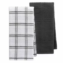 Food Network™ Plaid Kitchen Towel 2-pack Rio Red
