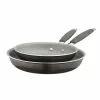 Food Network™ Ceramic Skillet Twin Pack Blue