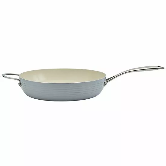 Food Network™ Farmstead 12-in. Covered Deep Skillet Gray - Image 4