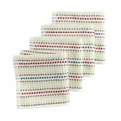 Food Network™ Awning Stripe Dishcloth 4-pk. Multi Cool