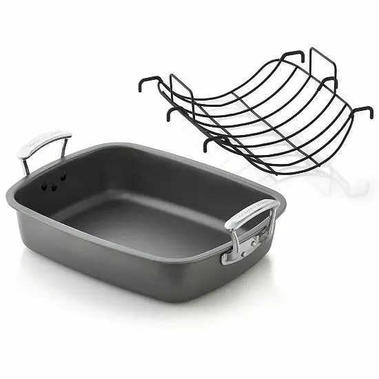 Food Network™ 17-in. Nonstick Roaster With Rack