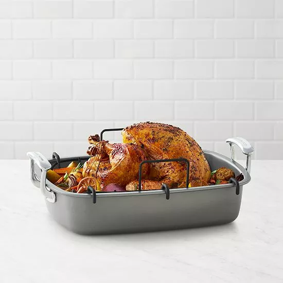 Food Network™ 17-in. Nonstick Roaster With Rack - Image 2