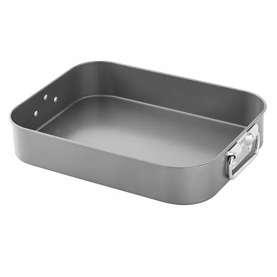 Food Network™ 16-in. Roasting Pan With Rack & Lifters - Image 2