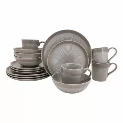 Food Network™ Soren 16-pc. Dinnerware Set Gray