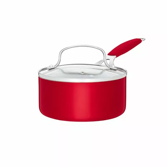 Food Network™ 10-pc. Nonstick Ceramic Cookware Set Red - Image 7