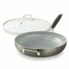Food Network™ 12-in. Saute Pan With Lid Graphite