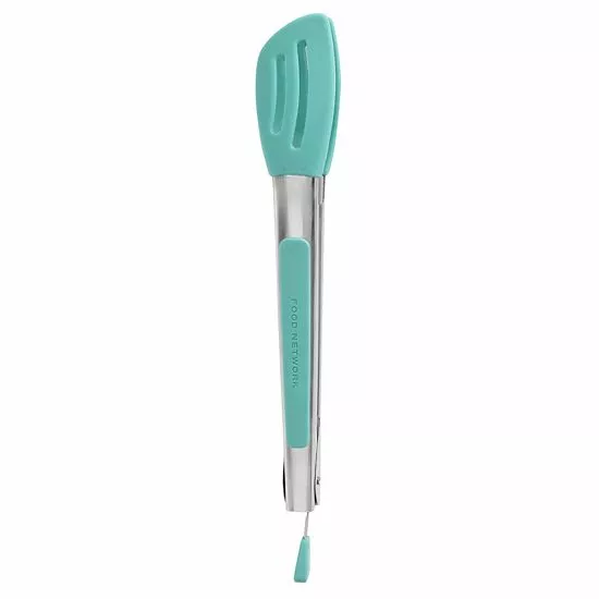 Food Network™ TUX Silicone-Tipped Tongs Gray - Image 4