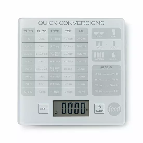 Food Network™ Infographic Kitchen Scale