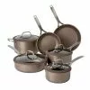 Food Network™ 10-pc. Textured Titanium Nonstick Cookware Set Silver