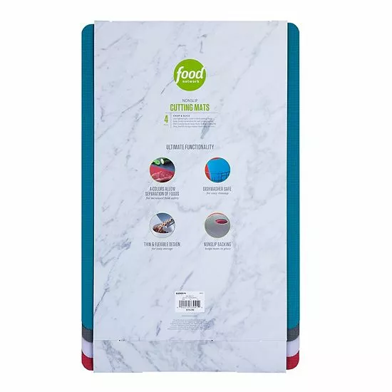 Food Network™ 4-pc. Nonslip Cutting Mat Set - Image 2