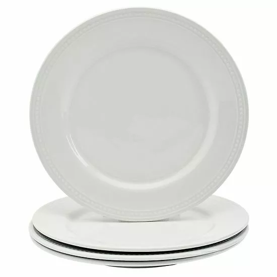 Food Network™ 4-pc. Beaded Dinner Plate Set