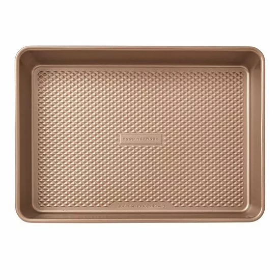 Food Network™ Textured Performance Series 9" X 13" Nonstick Cake Pan Bronze