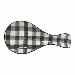 Food Network™ Buffalo Check Spoon Rest