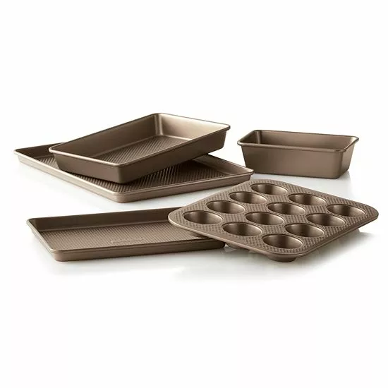 Food Network™ 5-pc. Textured Performance Series Nonstick Bakeware Set